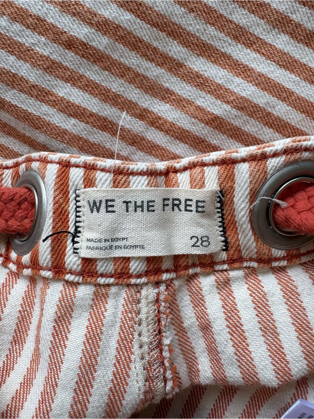 we the free moxie railroad low slung jean, size 28 - Picture 3 of 5